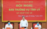 Ban Thường vụ Tỉnh ủy thảo luận một số nội dung quan trọng về t&igrave;nh h&igrave;nh kinh tế - x&atilde; hội của tỉnh