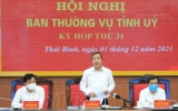 Ban Thường vụ Tỉnh ủy tổ chức hội nghị thảo luận về t&igrave;nh h&igrave;nh ph&aacute;t triển kinh tế - x&atilde; hội