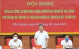 Giao ban c&ocirc;ng t&aacute;c nội ch&iacute;nh v&agrave; ph&ograve;ng, chống tham nhũng qu&yacute; III/2021