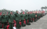H&ocirc;m nay (13/2),  3.086 thanh ni&ecirc;n Th&aacute;i B&igrave;nh l&ecirc;n đường thực hiện nghĩa vụ qu&acirc;n sự