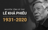 Quốc tang nguy&ecirc;n Tổng B&iacute; thư L&ecirc; Khả Phi&ecirc;u diễn ra trong hai ng&agrave;y 14 v&agrave; 15/8