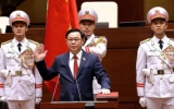 T&acirc;n Chủ tịch Quốc hội Vương Đ&igrave;nh Huệ tuy&ecirc;n thệ nhậm chức