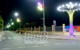 Triển khai lắp đặt hệ thống đ&egrave;n led trang tr&iacute; tr&ecirc;n địa b&agrave;n th&agrave;nh phố Th&aacute;i B&igrave;nh 