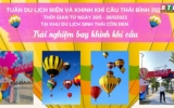 Tuần du lịch h&egrave; biển v&agrave; khinh kh&iacute; cầu Th&aacute;i B&igrave;nh năm 2023 - điểm tựa cho du lịch cất c&aacute;nh