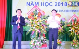 Trường Cao đẳng Sư phạm Th&aacute;i B&igrave;nh khai giảng năm học mới 2018 &ndash; 2019