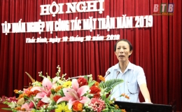 Tập huấn c&ocirc;ng t&aacute;c mặt trận năm 2019