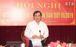 Giao ban c&ocirc;ng t&aacute;c d&acirc;n vận qu&yacute; III/2019