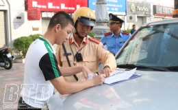 Bảo đảm trật tự an to&agrave;n giao th&ocirc;ng trong thời gian diễn ra Đại hội Đảng bộ tỉnh lần thứ XX