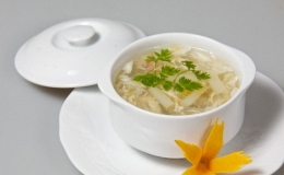 C&ocirc;ng thức nấu s&uacute;p cua nấm đ&ocirc;ng c&ocirc;