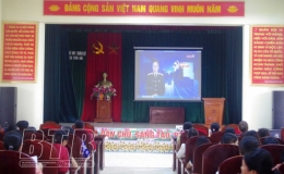 Tiền Hải: Khai mạc lớp bồi dưỡng kiến thức quốc ph&ograve;ng v&agrave; an ninh năm 2020