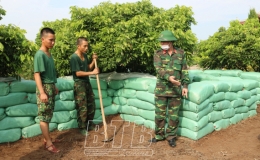 Hưng H&agrave;: T&iacute;ch cực chuẩn bị cho diễn tập khu vực ph&ograve;ng thủ huyện năm 2021