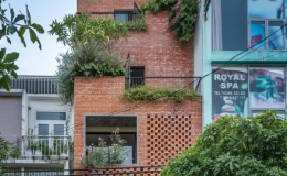 Minaka House: ng&ocirc;i nh&agrave; gạch mộc giản dị ở Đ&agrave; Nẵng