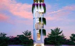 Nh&agrave; ống 22 m&eacute;t vu&ocirc;ng được kiến tr&uacute;c sư 'biến tấu' th&agrave;nh kh&ocirc;ng gian sống th&uacute; vị