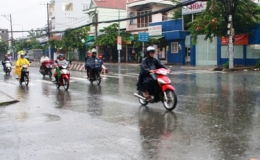 Tin mưa diện rộng tại Th&aacute;i B&igrave;nh