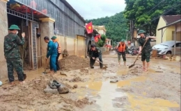 Lũ qu&eacute;t kinh ho&agrave;ng tại Nghệ An g&acirc;y thiệt hại hơn 100 tỷ đồng