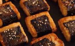 M&oacute;n đậu hũ cuộn rong biển g&acirc;y nghiện