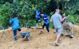 Nho Quan (Ninh B&igrave;nh): Nỗ lực thực hiện ti&ecirc;u ch&iacute; m&ocirc;i trường trong x&acirc;y dựng n&ocirc;ng th&ocirc;n mới