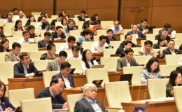 Quốc hội bầu Tổng Kiểm to&aacute;n nh&agrave; nước, ph&ecirc; chuẩn bổ nhiệm Bộ trưởng Bộ Y tế v&agrave; Bộ Giao th&ocirc;ng Vận tải