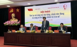 Sơn La với c&ocirc;ng t&aacute;c x&acirc;y dựng, chỉnh đốn Đảng v&agrave; củng cố hệ thống ch&iacute;nh trị ở cơ sở