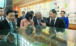 Tổng Thư k&yacute; Li&ecirc;n hợp quốc đ&aacute;nh gi&aacute; cao hệ thống cảnh b&aacute;o sớm trong giảm thiểu rủi ro thi&ecirc;n tai của Việt Nam