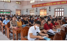 Triển khai, qu&aacute;n triệt Nghị quyết số 02 của Bộ Ch&iacute;nh trị cho c&aacute;n bộ c&ocirc;ng đo&agrave;n cơ sở huyện Hưng H&agrave;