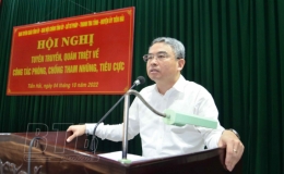  Tuy&ecirc;n truyền, qu&aacute;n triệt về ph&ograve;ng, chống tham nhũng, ti&ecirc;u cực tại huyện Tiền Hải