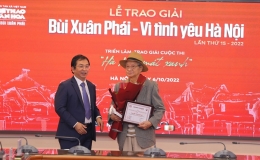16 kỳ Giải thưởng B&ugrave;i Xu&acirc;n Ph&aacute;i - V&igrave; t&igrave;nh y&ecirc;u H&agrave; Nội: 15 c&aacute; nh&acirc;n được vinh danh với Giải thưởng Lớn
