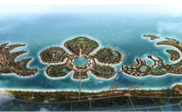 Cho&aacute;ng ngợp h&ograve;n đảo nh&acirc;n tạo lớn nhất thế giới của Evergrande  