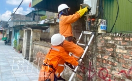 Điện lực Tiền Hải: Nỗ lực đ&aacute;p ứng nhu cầu điện phục vụ sản xuất v&agrave; sinh hoạt