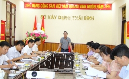 Đo&agrave;n đại biểu Quốc hội tỉnh: Khảo s&aacute;t t&igrave;nh h&igrave;nh triển khai, thi h&agrave;nh một số luật tại Sở X&acirc;y dựng