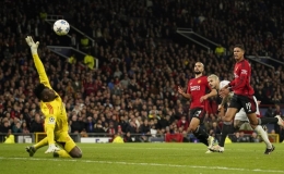 Man Utd thua d&ugrave; Hojlund lập c&uacute; đ&uacute;p ở Champions League