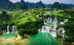 Miễn ph&iacute; đối với du kh&aacute;ch tham gia Lễ hội th&aacute;c Bản Giốc