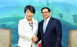 Mong muốn Nhật Bản hỗ trợ Việt Nam x&acirc;y dựng nền kinh tế độc lập, tự chủ, c&ocirc;ng nghiệp h&oacute;a-hiện đại h&oacute;a