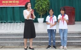 N&oacute;i chuyện chuy&ecirc;n đề về an to&agrave;n thực phẩm cho học sinh tiểu học