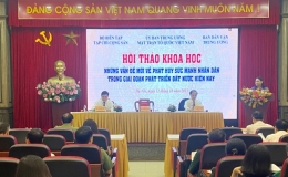 Ph&aacute;t huy sức mạnh nh&acirc;n d&acirc;n trong giai đoạn mới