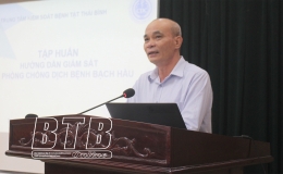 Tập huấn gi&aacute;m s&aacute;t, ph&aacute;t hiện, lấy mẫu x&eacute;t nghiệm v&agrave; xử l&yacute; c&aacute;c dịch bệnh truyền nhiễm