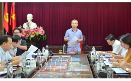 Thống nhất kịch bản truyền h&igrave;nh trực tiếp lễ kỷ niệm 65 năm ng&agrave;y B&aacute;c Hồ về thăm Th&aacute;i B&igrave;nh lần thứ ba