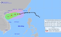 Tin b&atilde;o tr&ecirc;n biển Đ&ocirc;ng (Cơn b&atilde;o số 4)