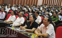 Vũ Thư: Học tập, qu&aacute;n triệt, triển khai thực hiện c&aacute;c kết luận, nghị quyết, chỉ thị của Đảng