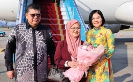 Chủ tịch Hạ viện Malaysia bắt đầu thăm ch&iacute;nh thức Việt Nam