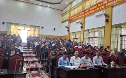 Đ&ocirc;ng Hưng: Bồi dưỡng nghiệp vụ c&ocirc;ng t&aacute;c x&acirc;y dựng Đảng cho b&iacute; thư chi bộ v&agrave; cấp ủy vi&ecirc;n cơ sở