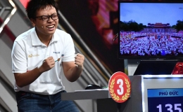 Nam sinh trường Quốc học Huế v&ocirc; địch đường l&ecirc;n đỉnh Olympia năm 2024