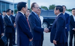 Thủ tướng Phạm Minh Ch&iacute;nh l&ecirc;n đường dự Hội nghị c&aacute;c Nh&agrave; l&atilde;nh đạo BRICS mở rộng