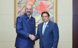 Tiếp tục mở rộng, l&agrave;m s&acirc;u sắc hợp t&aacute;c Việt Nam-EU tương xứng tiềm năng