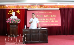 Triển khai nhiệm vụ c&ocirc;ng t&aacute;c khoa gi&aacute;o qu&yacute; IV/2024