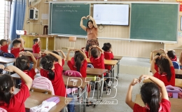 Trường Tiểu học Đ&ocirc;ng Phương: Vượt kh&oacute; n&acirc;ng cao chất lượng gi&aacute;o dục