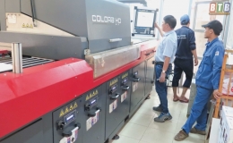 Nh&agrave; m&aacute;y gạch men Mikado: Kh&ocirc;ng ngừng cải tiến c&ocirc;ng nghệ sản xuất