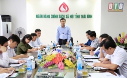 UBND tỉnh l&agrave;m việc với Ng&acirc;n h&agrave;ng Ch&iacute;nh s&aacute;ch x&atilde; hội Chi nh&aacute;nh tỉnh