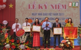 Kỷ niệm 55 năm th&agrave;nh lập Trường THCS T&acirc;y Sơn 