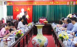 Ban Kinh tế - Ng&acirc;n s&aacute;ch, HĐND tỉnh gi&aacute;m s&aacute;t tại Cục Thuế tỉnh